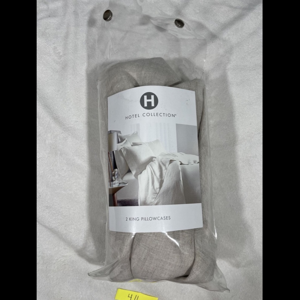 NIB Hotel Collection Linen Piece‎ Dye (2) King Case